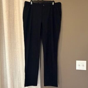 Champion Men's Black Pants Duo Dry lightweight Training Pant, Size 34x32
